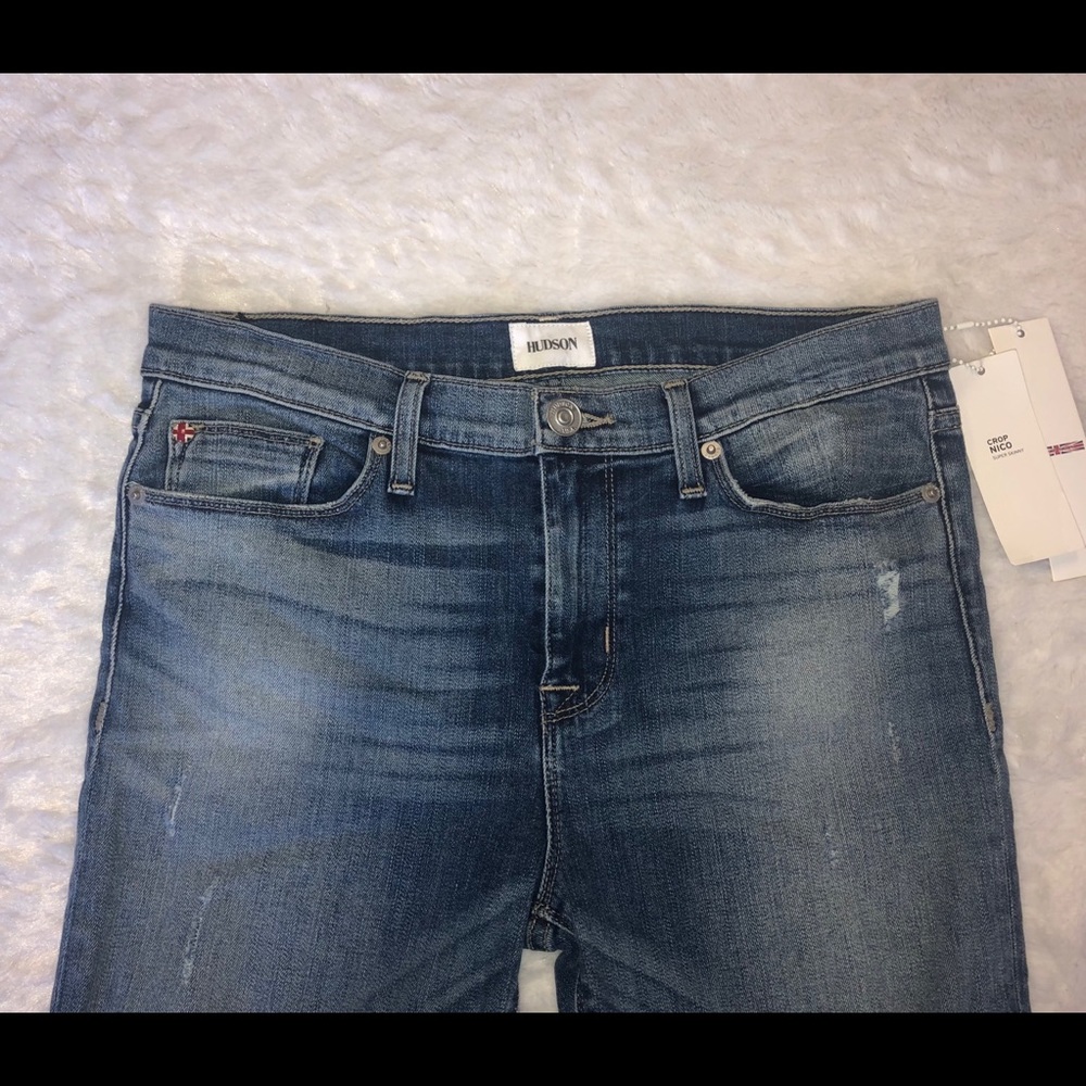 NWT Mid Rise Crop Nico Super Skinny Jeans - Picture 4 of 8